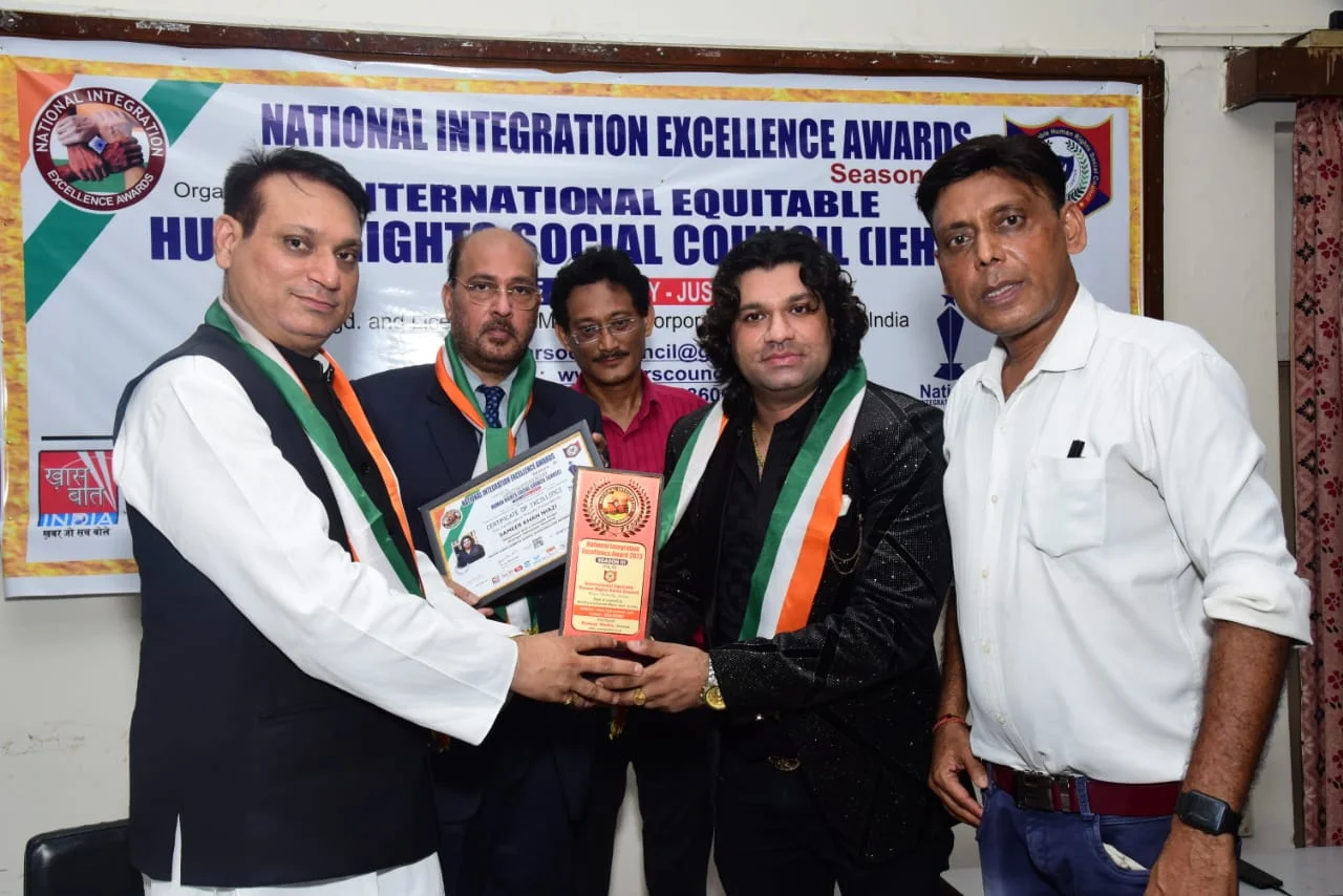 National Integration Excellence Award- Sameer Khan Niazi